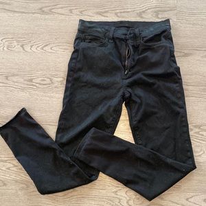 Joe's Jeans | The Charlie High-Rise Stretch Coated Skinny Ankle Jeans